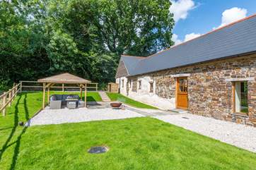 Lot of outside space the whole family can enjoy.