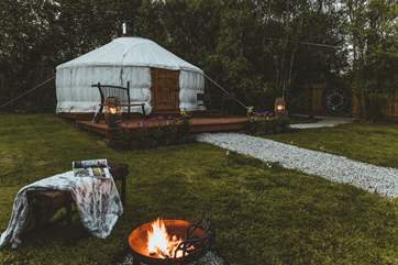 Your heavenly Unique hideaway. Cosy in around the fire with a steaming mug of hot chocolate.