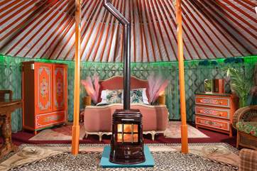 Step inside and admire the spectacular interiors.