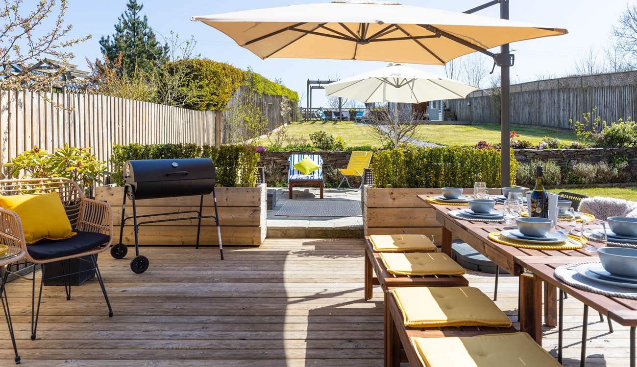 Fire up the barbecue for a family treat.