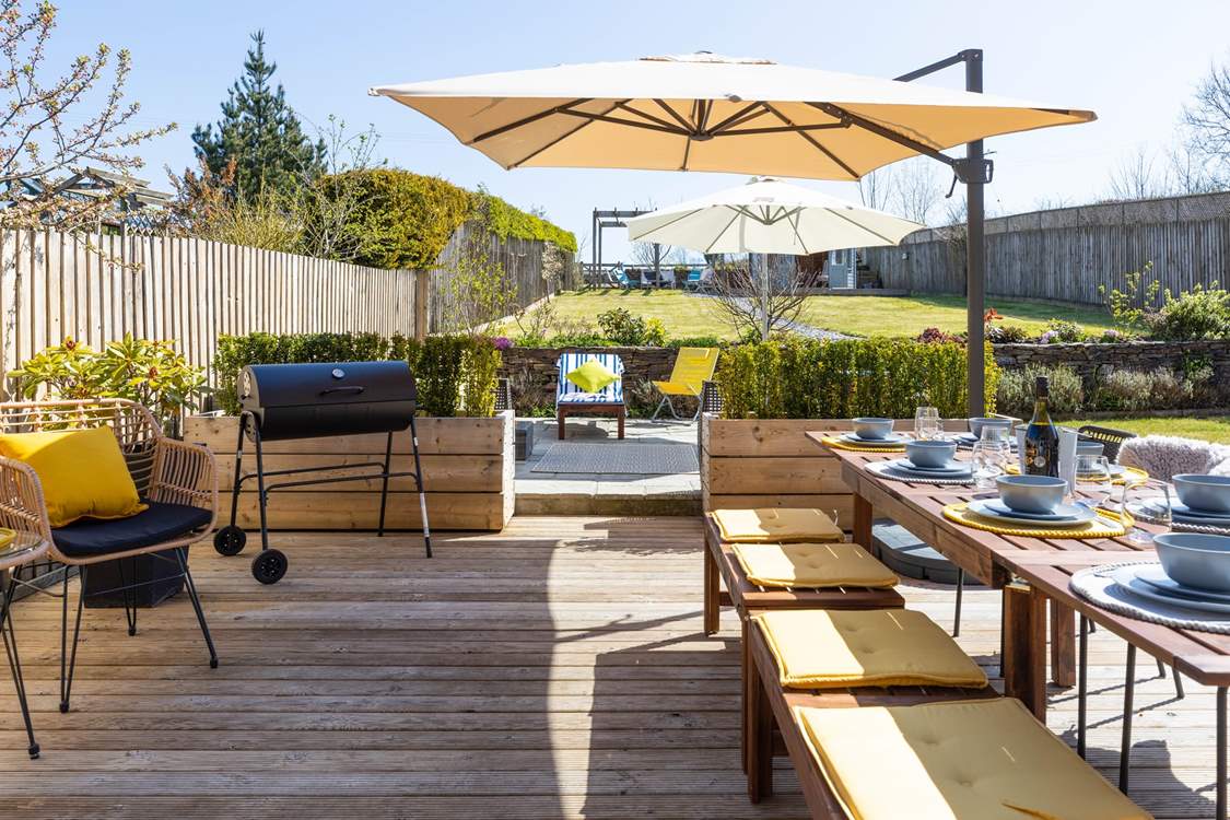 Fire up the barbecue for a family treat.