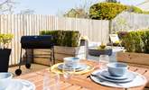 The outdoor space is perfect for warm sunny days. - Thumbnail Image