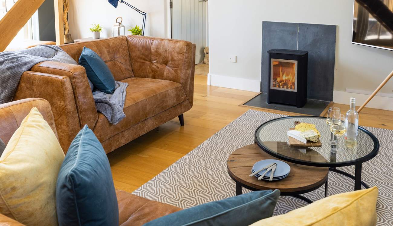 The inviting sitting-room.