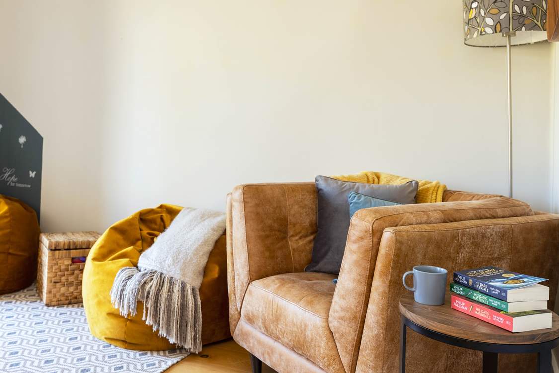 The perfect place to snuggle up with a good book.