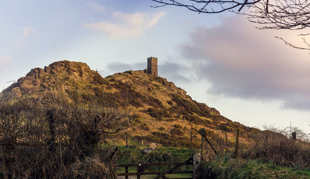 St Michaels Church overlooks Dartmoor.