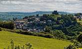 Launceston castle sits high above the town and rewards walkers with wonderful views as far as the eye can see.  - Thumbnail Image