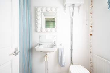 The ground floor cloakroom.