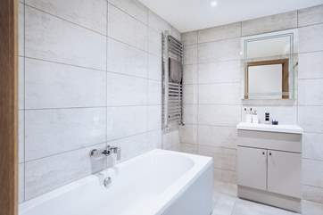 and double ended bath - perfect for a long holiday soak.
