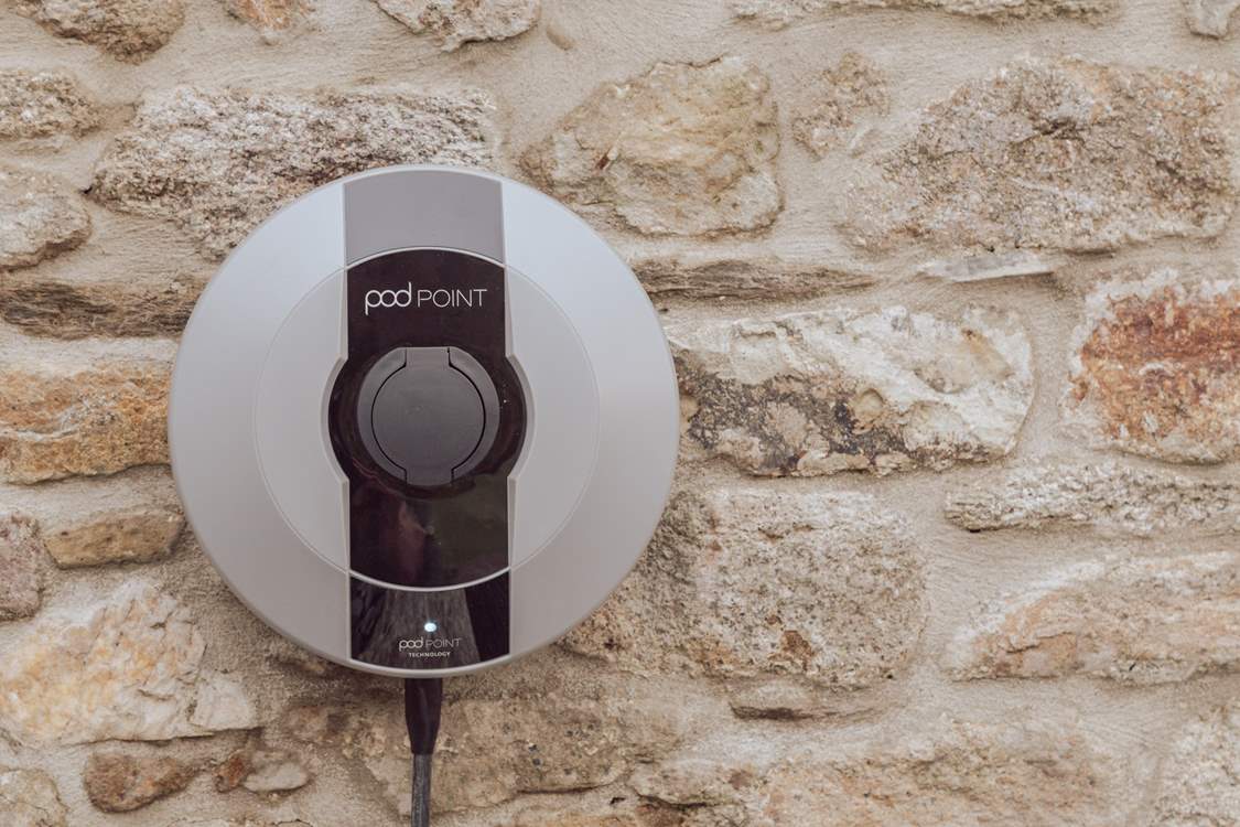 Need to charge your car, a charging point is also provided.