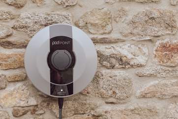 Need to charge up your car, a charging point is also provided.