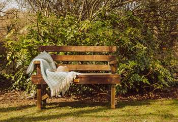 With two acres of garden, there's a quiet spot for everyone.