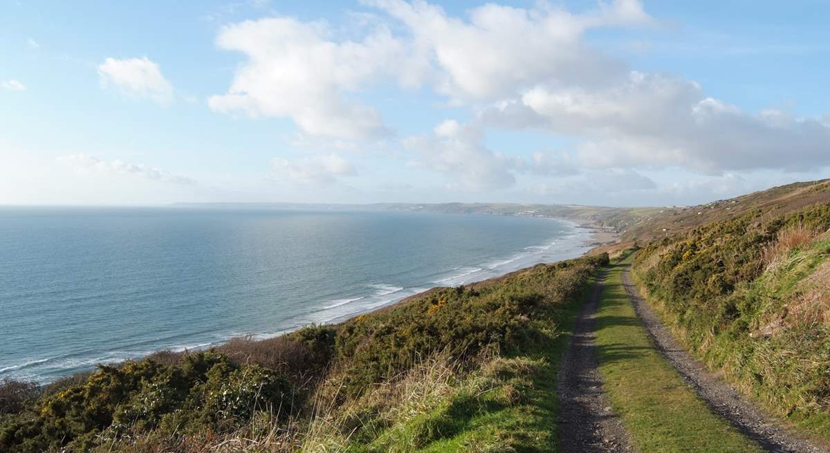 Discover breathtaking views around every corner on the coastal footpath.