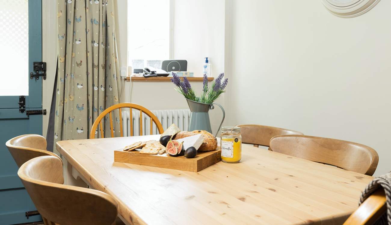 A great space to enjoy any meal.