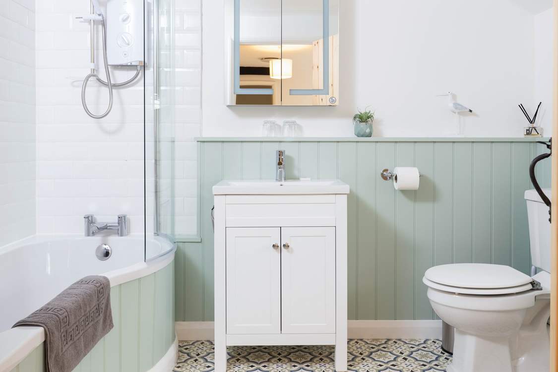 Family bathroom.