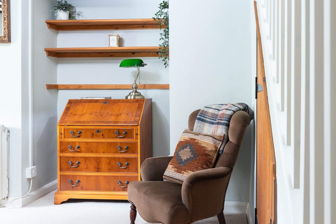 Stylish yet comfy furnishings and fixtures.