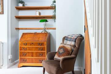 Stylish yet comfy furnishings and fixtures.
