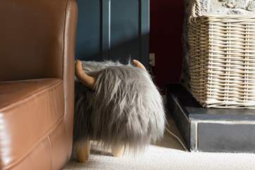 What a fabulous footstool!
