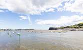 The pretty village of Shaldon over the estuary from Teignmouth. - Thumbnail Image