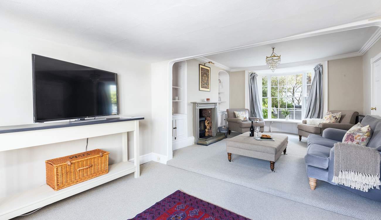 The main sitting-room offers oodles of space and comfort. The perfect place to gather together in the evening.