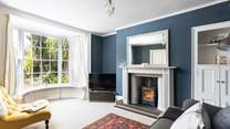 The second sitting-room is also beautifully furnished.
