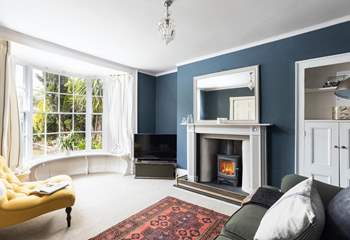 The second sitting-room is also beautifully furnished.