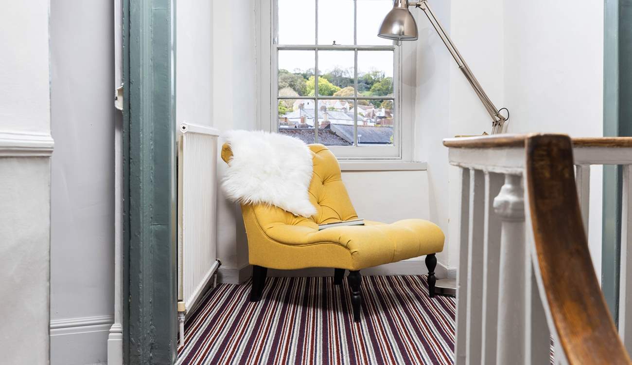 The lovely soft furnishings are a delight.