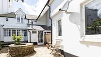 All the family will enjoy this outside space.