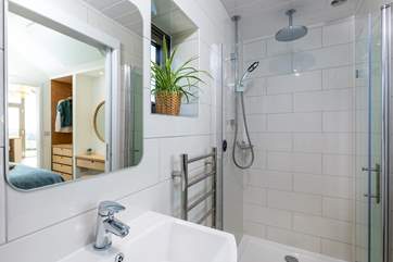 The en suite shower-room for the main bedroom.