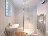 The en suite shower-room to the main bedroom.