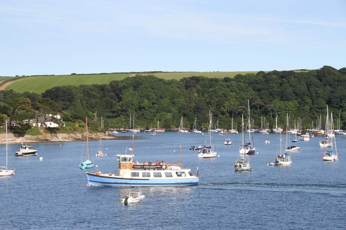 The ferry is the perfect way to travel on holiday.