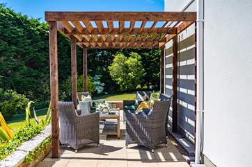 Enjoy the sunshine on the verandah.