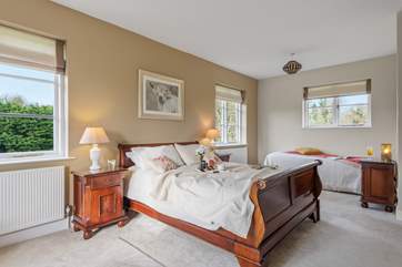 There's plenty of space with this family en suite room.