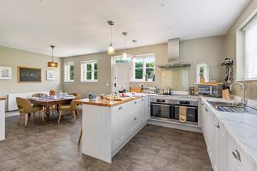 The fabulous kitchen-diner.