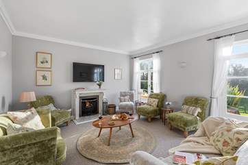 The Sitting room is simply a WOW room!