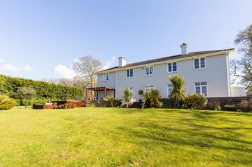Enjoy all of the open space in front of this fabulous home.