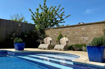 Sit back in the deck chairs and soak up the island's sun with your favourite drink in hand!