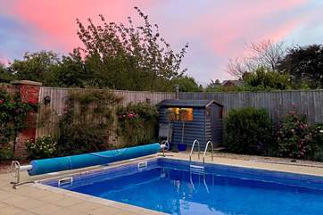 Spend evenings lounging by the pool...