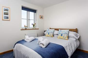 Pretty bedroom two is another double.