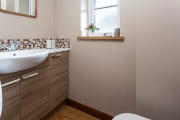 The super handy WC located on the ground floor.