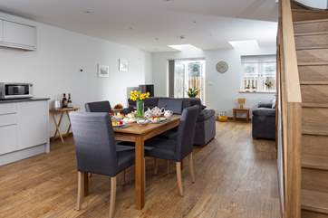 Open up the patio doors and let the outside in...