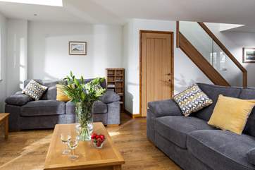 The stylish and welcoming sitting-area.
