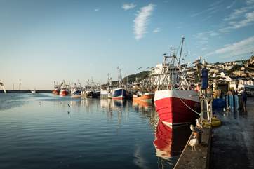 Pop down to Newlyn and buy some fresh fish straight off the boats, for supper.