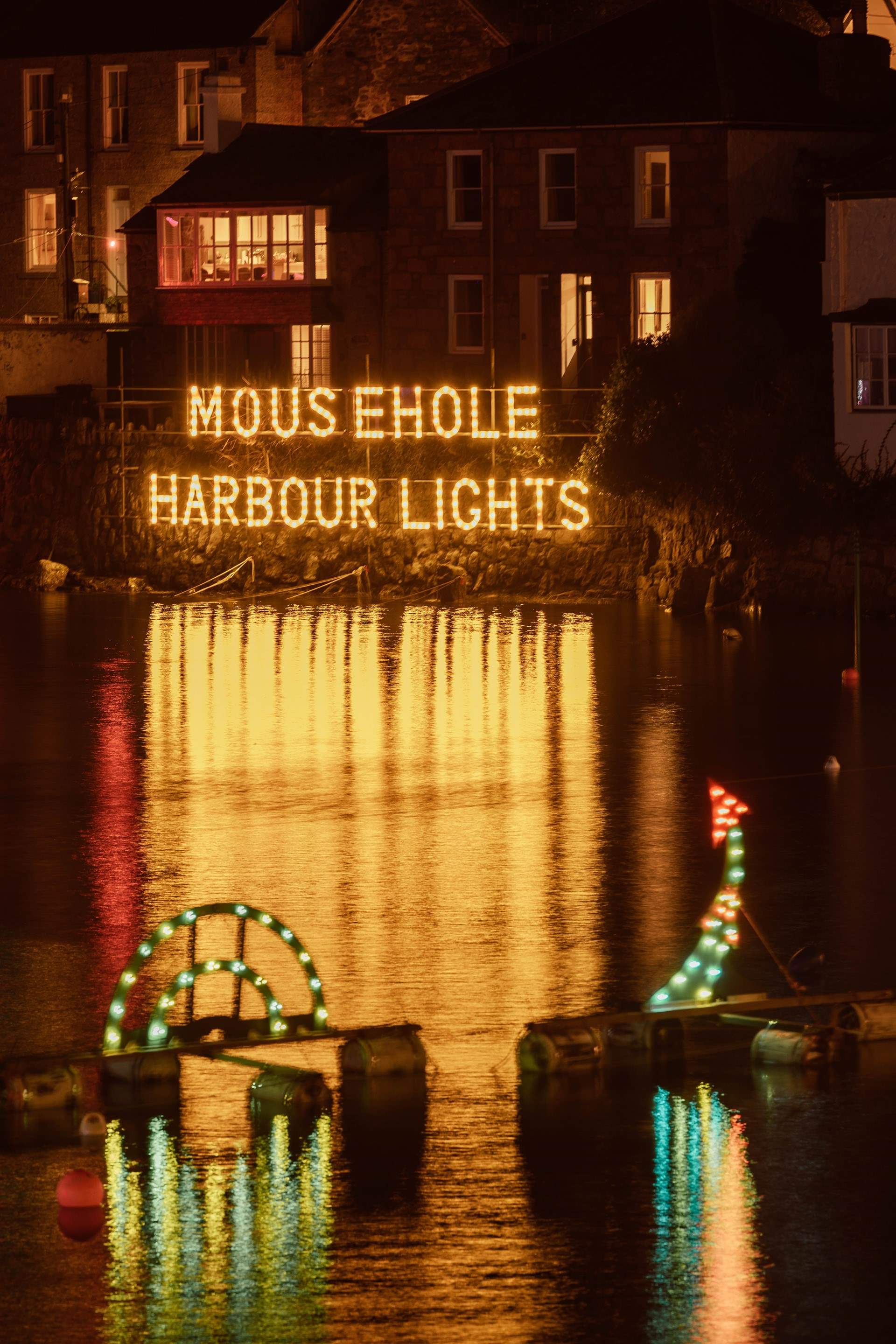 Christmas is a special time in this charming village, the harbour lights up with an amazing display each year.