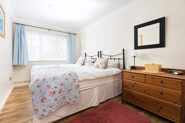 Bedroom 2 is a comfy double which can be a twin if preferred.