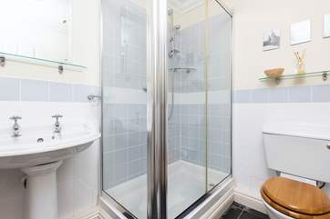 The shower-room.