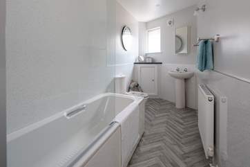 The family bathroom.
