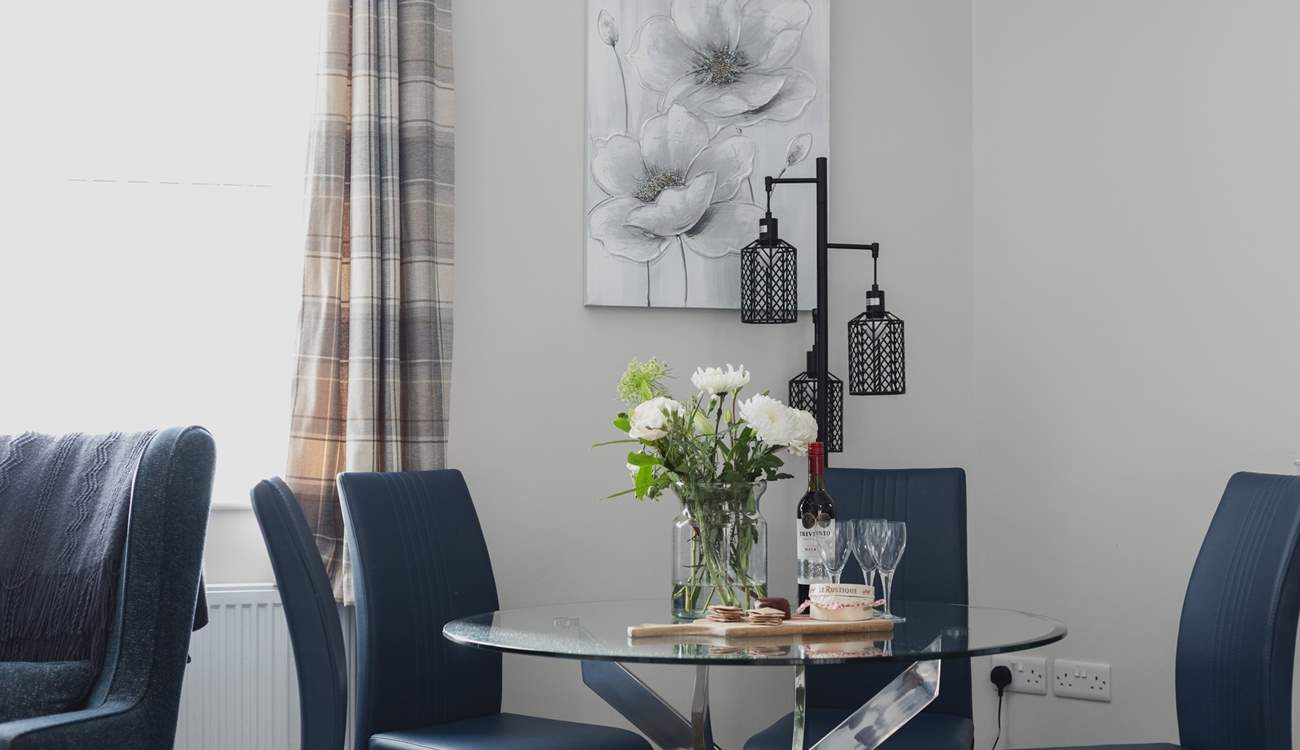 A lovely spot to dine together.