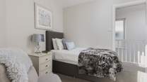 Bedroom 2 offers this super inviting single bed.