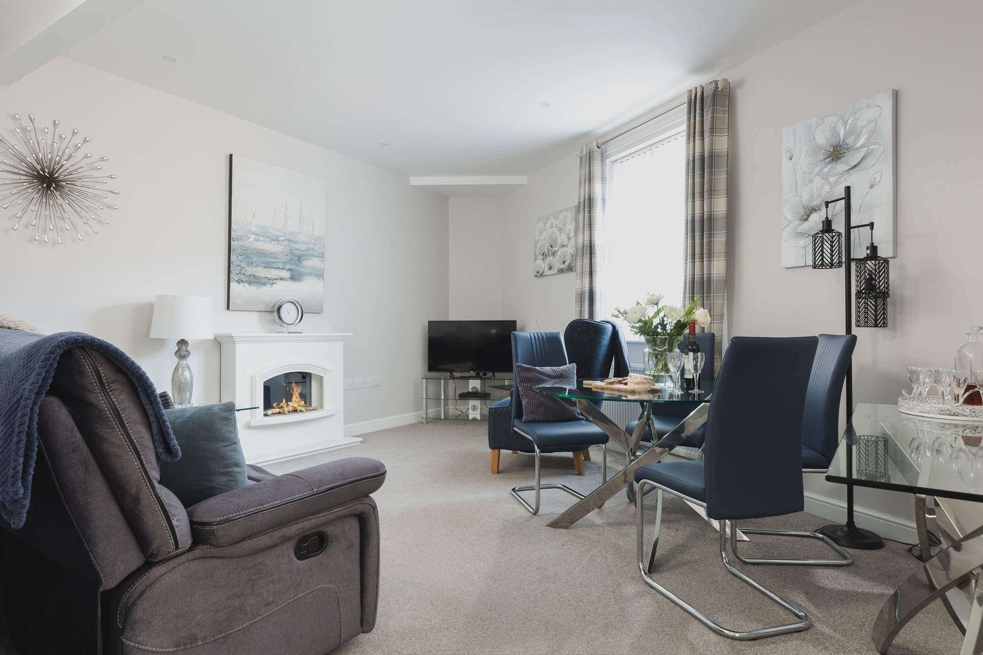 Such a comfortable space to relax in.