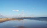 The calming sandy beach at Dawlish Warren. - Thumbnail Image